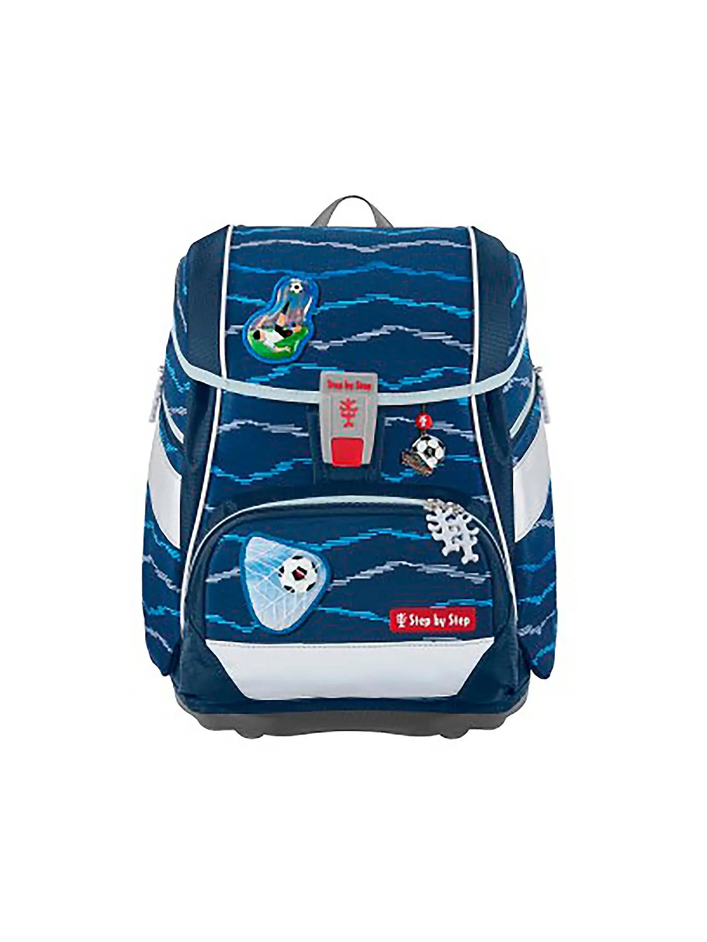 STEP BY STEP | Schultaschen Set 6tlg 2in1 Plus Soccer Lars | 
